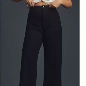 Anthropologie Maeve Collette Cropped Wide Leg Jean